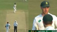 Bangladesh Score 10/0 After One Delivery In Their First Innings Without Bat Hitting Ball During BAN vs SA 2nd Test 2024, Here's How (Watch Video)