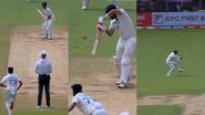 Yashasvi Jaiswal Showcases Brilliant Reflexes To Pull Off a Quick Catch at Gully To Dismiss Daryl Mitchell During IND vs NZ 1st Test 2024 (Watch Video)