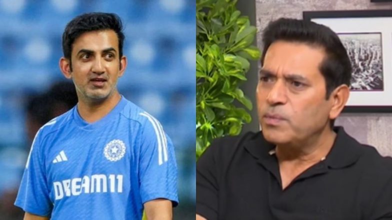 'Pakistan Cricket Ko Kya Hogaya Hai...' Aaqib Javed Claims Gautam Gambhir Expressed Concerns About Downfall of Pakistan Team (Watch Video)