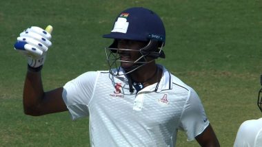 Sai Sudharsan Hits Sixth First-Class Hundred, Achieves Feat During Delhi vs Tamil Nadu Ranji Trophy 2024–25 Match