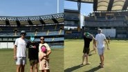 Kevin Pietersen Spends Time With Family at Wankhede Stadium, Shares Glimpses on &lsquo;X&rsquo;