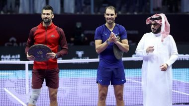 Novak Djokovic Shares Heartfelt Note for Rafael Nadal After Facing Spaniard For the Last Time Before His Retirement, Says 'Tennis Will Miss You' (See Post)