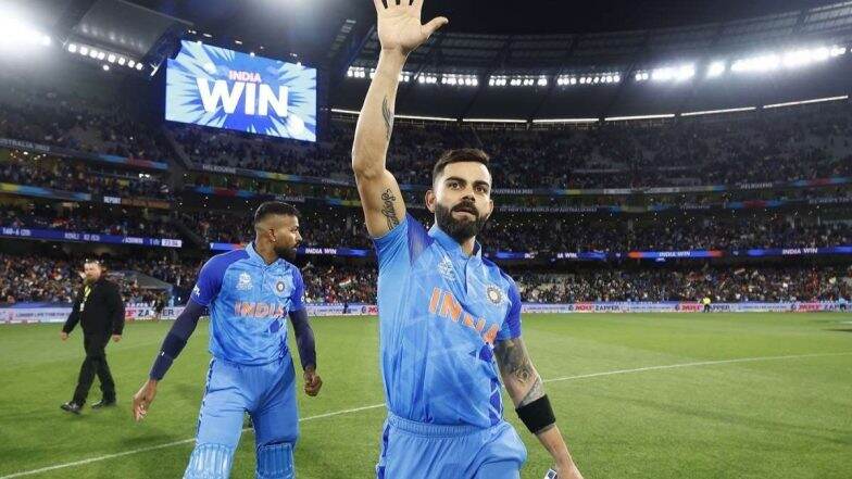 On This Day in 2022: Virat Kohli’s Iconic 82-Run-Knock Helped Team India Register Famous T20 World Cup Win Against Pakistan at MCG