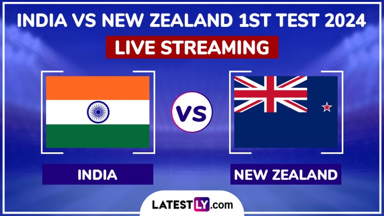 Where to Watch India National Cricket Team vs New Zealand National Cricket Team 1st Test 2024?