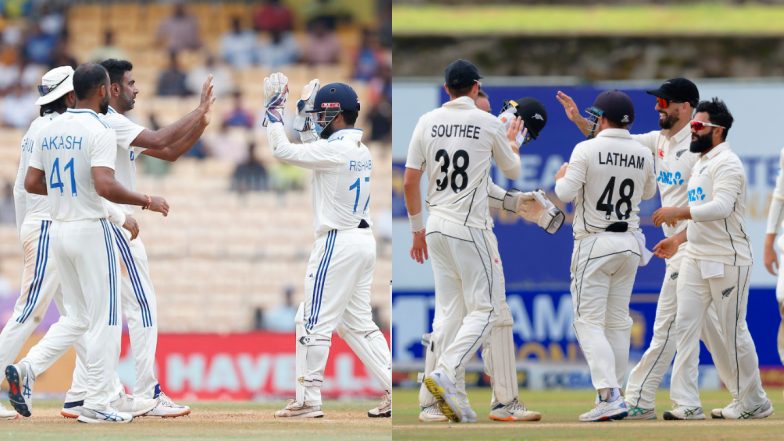 How To Watch IND vs NZ Free Live Streaming Online of 1st Test 2024 Day 4? Get Telecast Details of India vs New Zealand Cricket Match on TV