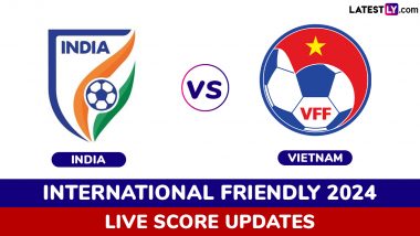 IND 1-1 VIE (FT) | India vs Vietnam, International Friendly 2024 Result and Highlights: Blue Tigers, Golden Star Warriors Play Out Draw