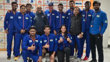 Indian Men's Table Tennis Team Secures Bronze Medal at Asian Championships 2024: Sharath Kamal, Harmeet Desai, Manav Thakkar Lose 0-3 to Chinese Taipei in Semifinal Clash