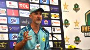 Jason Gillespie To Be Pakistan Cricket Team Head Coach During AUS vs PAK T20I and ODI Series 2024 After Gary Kirsten's Resignation