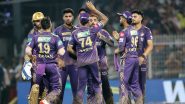 KKR Retention List for IPL 2025: Check Purse Remaining and Players Retained by Kolkata Knight Riders Ahead of Mega Auction