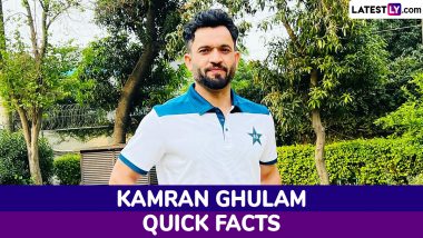 Kamran Ghulam Quick Facts: Here’s All You Need To Know About All-Rounder Who Scored Century for Pakistan on Test Debut