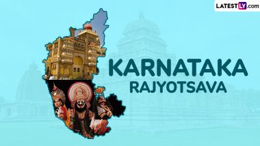 Karnataka Rajyotsava 2024 Messages, Quotes and Greetings: Send Karnataka Formation Day Wishes, HD Images, Wallpapers and State Foundation Day Photos To Celebrate Karnataka Day