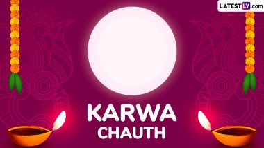 Karwa Chauth 2024 Moonrise Time on October 20 for Delhi, Mumbai, Shimla, Bangalore, Chandigarh, Kolkata and Other Indian Cities: Know City-Wise Chandra Darshan Timings To Break Karva Chauth Vrat