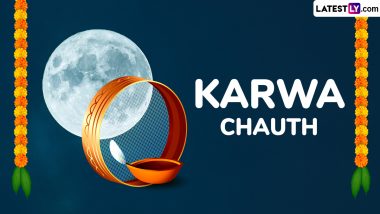 Karwa Chauth 2024 Sargi Thali Items: Significance, Pooja Samagri and List of Food Items Married Women Can Eat in Morning Before Observing Karva Chauth Vrat