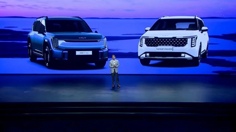 Know All About 2024 Kia EV9 Electric SUV, New-Gen Kia Carnival MPV Launched in India