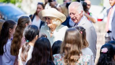 King Charles III and Queen Camilla Australia Visit: Children Greet Couple Outside a Sydney Church in Their First Public Appearance (See Pics)