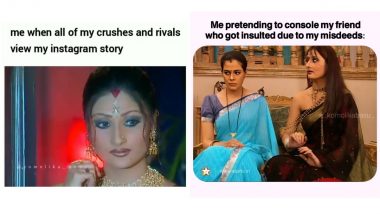 Komolika Meme Templates and Instagram Reels: 'Kasautii Zindagii Kay' Komolika Basu Portrayed by Urvashi Dholakia Is Every Memer's Dream