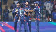 LSG Retention List for IPL 2025: Check Purse Remaining and Players Retained by Lucknow Super Giants Ahead of Mega Auction