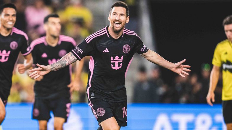 Lionel Messi Reacts After Scoring Brace in Inter Miami's 3–2 Win Over Columbus Crew To Clinch MLS Supporters' Shield 2024, Says 'Very Proud of This Team' (See Post)