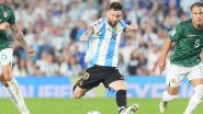 How To Watch PAR vs ARG FIFA World Cup 2026 CONMEBOL Qualifiers Live Streaming Online in India? Get Free Live Telecast of Paraguay vs Argentina & Football Score Updates on TV