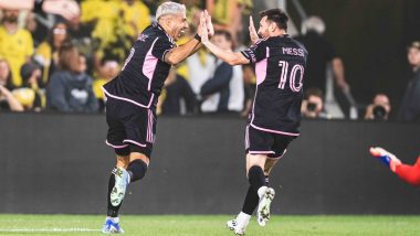 Columbus Crew 2–3 Inter Miami, MLS 2024: Lionel Messi Scores Brace, Luis Suarez Nets One To Lead the Herons Vice City to Sweet Revenge