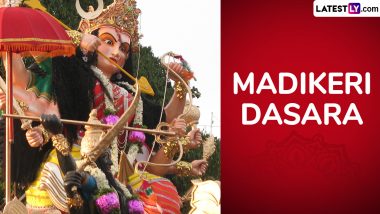 Madikeri Dasara 2024 Date, History and Significance: All You Need to Know About the Festival Celebrated in Karnataka