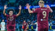 Slovan Bratislava 0–4 Manchester City, UEFA Champions League 2024–25: Erling Haaland, Phil Foden, Ilkay Gundogan and James McAtee Score As Cityzens Dominate Belasi