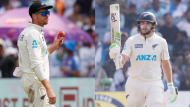 IND vs NZ 2nd Test 2024: After Pace, Indian Cricket Team Fails Spin Test; Mitchell Santner, Tom Latham Put New Zealand in Complete Control on Day 2