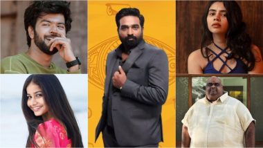 ‘Bigg Boss Tamil’ Season 8: Sachana Namidass, Ranjith, VJ Vishal and More – Meet the 18 Contestants of Vijay Sethupathi-Hosted Reality Show (See Full List)