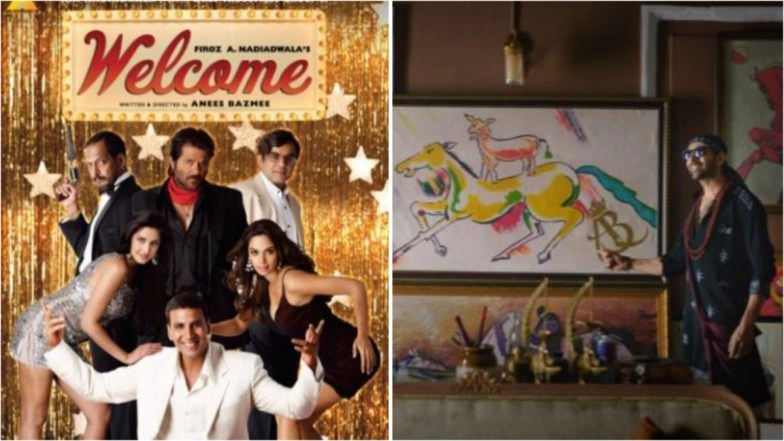 &lsquo;Bhool Bhulaiyaa 3&rsquo; Trailer: Does Kartik Aaryan-Triptii Dimri&rsquo;s Horror-Comedy Share Same Cinematic Universe As Akshay Kumar&rsquo;s &lsquo;Welcome&rsquo;? Majnu Bhai&rsquo;s Painting &lsquo;Cameo&rsquo; Hints So!