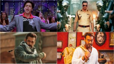 Diwali Box Office: Shah Rukh Khan Is the ‘King’ With 100% Success Rate; Check Out How Salman Khan, Ajay Devgn and Akshay Kumar Have Performed During the Festival