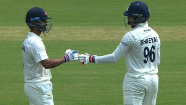 Irani Cup 2024 Live Streaming Online: Get Mumbai vs Rest of India Free Live TV Telecast Details of Day 2