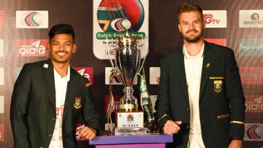 How To Watch BAN vs SA Free Live Streaming Online of 1st Test 2024 Day 3? Get Telecast Details of Bangladesh vs South Africa Cricket Match on TV