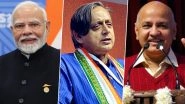 Diwali 2024 Wishes: PM Narendra Modi, Shashi Tharoor, Manish Sisodia and Other Leaders Extend Deepawali Greetings To Citizens