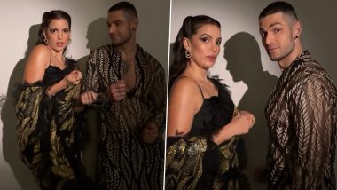 Diwali 2024: Natasa Stankovic and Aleksandar Alex Ilic Light Up the Festival With Dance and Traditional Attire in Latest Insta Reel (Watch Video)