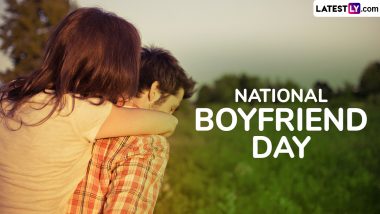 Happy National Boyfriend Day 2024 Wishes and HD Images: Express Your Love to Your Bae With These Romantic Quotes, Instagram Captions, GIFs, Messages and Greetings