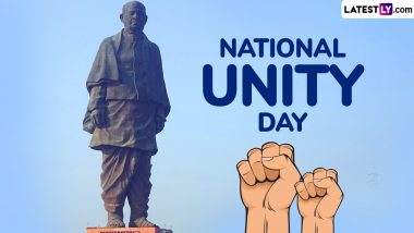 When Is National Unity Day 2024? Know Date and Significance of Rashtriya Ekta Diwas That Marks the Birth Anniversary of Sardar Vallabhbhai Patel