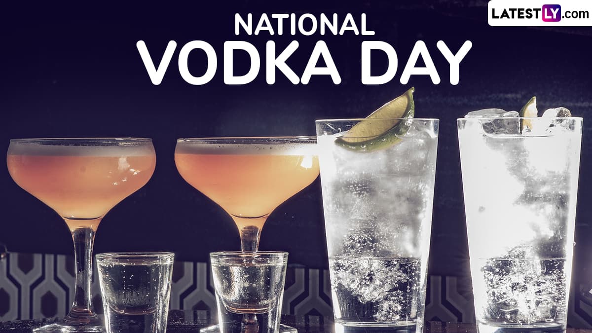 Festivals & Events News Happy National Vodka Day 2024 Messages