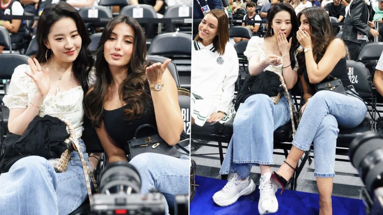 Nora Fatehi Shares Interesting Details With Fans As She Posts Pics With ‘Mulan’ Actress Liu Yifei From NBA Abu Dhabi Games 2024