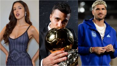 Fans Target Argentina’s Rodrigo De Paul, American Singer Olivia Rodrigo on Social Media Mistaking Them for Rodri, Who Won Ballon d’Or 2024 Award Ahead of Vinicius Jr