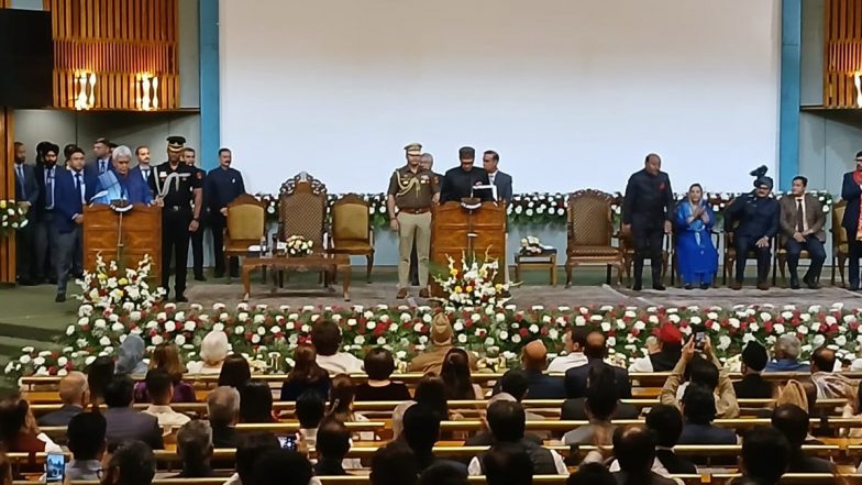National Conference Leader Omar Abdullah Takes Oath As Jammu and Kashmir CM