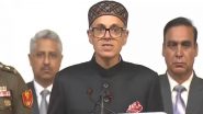 Jammu and Kashmir Govt Portfolio Allocation: CM Omar Abdullah Assigns Ministerial Portfolios, Deputy CM Surinder Kumar Choudhary to Head Public Works and 4 Other Departments; Check Full List