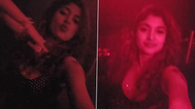 Oviya Latest Viral Video From Bangkok: 'Bigg Boss Tamil' Fame Actress Oviya Helen Enjoys Dancing and Clubbing Days After Alleged Private MMS Leaked Scandal