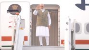 PM Narendra Modi Leaves for Russia To Attend 16th BRICS Summit in Kazan (Watch Video)