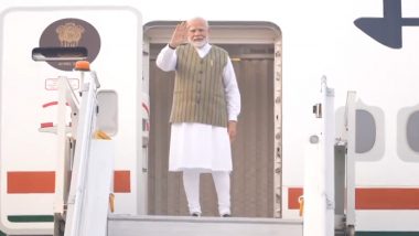 BRICS Summit 2024: PM Narendra Modi Reaches Russia, To Meet Leaders on Sidelines of Event in Kazan (Watch Videos)