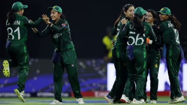 ICC Women's T20 World Cup 2024: Fatima Sana's All-Round Show Leads Pakistan Women To Win Over Sri Lanka Women on Opening Day