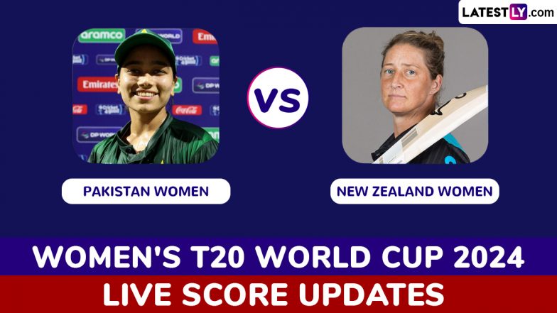 NZ-W Win By 54 Runs | Pakistan vs New Zealand Highlights of ICC Women's T20 World Cup 2024: New Zealand Women Qualify For Semifinal, Amelia Kerr Shines With the Ball As Pakistan Women Crumble Under Pressure
