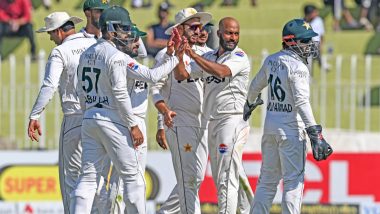 PAK vs ENG 3rd Test 2024: Saud Shakeel Hits Century, Sajid Khan and Noman Ali Leave England Reeling at 24/3 at Stumps on Day 2