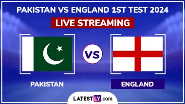 Pakistan vs England 1st Test 2024 Live Streaming Online in India: How To Watch PAK vs ENG Cricket Match Free Live Telecast on TV?