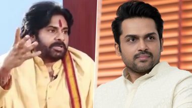 ‘It Is an Insult’: Pawan Kalyan Addresses Karthi’s Remarks on Tirupati Laddu and His Apology (Watch Video)