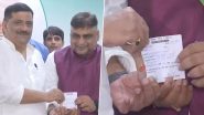 Cricketer Ishan Kishan's Father Pranav Pandey Enters Politics, Joins Nitish Kumar's Janata Dal-United Party in Patna (Watch Video)